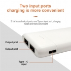 Plastic Power Bank - 2020 newest full real 5000mAh small size Power Bank LWS-8021